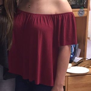 Off the shoulder top